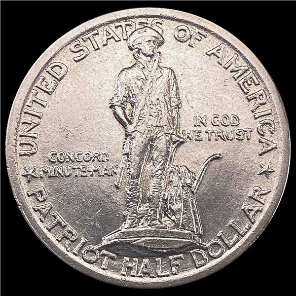 1925 Lexington-Concord Half Dollar UNCIRCULATED