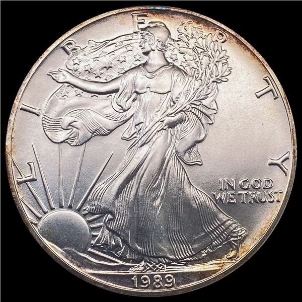 1989 American Silver Eagle SUPERB GEM BU