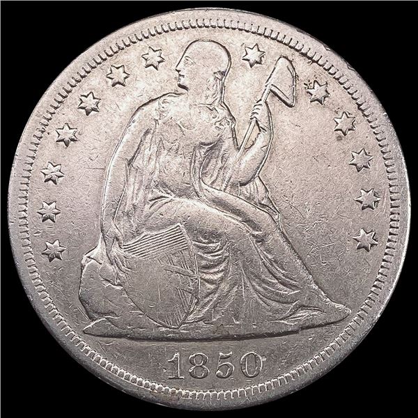 1850-O Seated Liberty Dollar LIGHTLY CIRCULATED