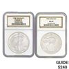 Image 1 : 1995/1996 American Silver Eagle NGC MS69 [2]