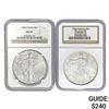 1996 American Silver Eagle NGC MS69