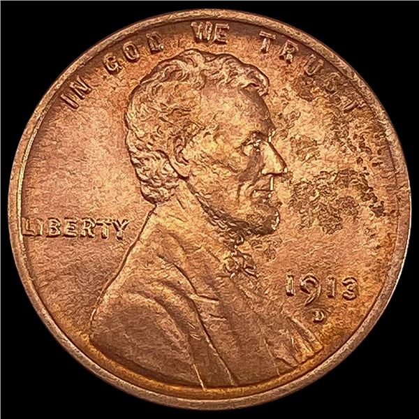 1913-D Lincoln Wheat Cent HIGH GRADE