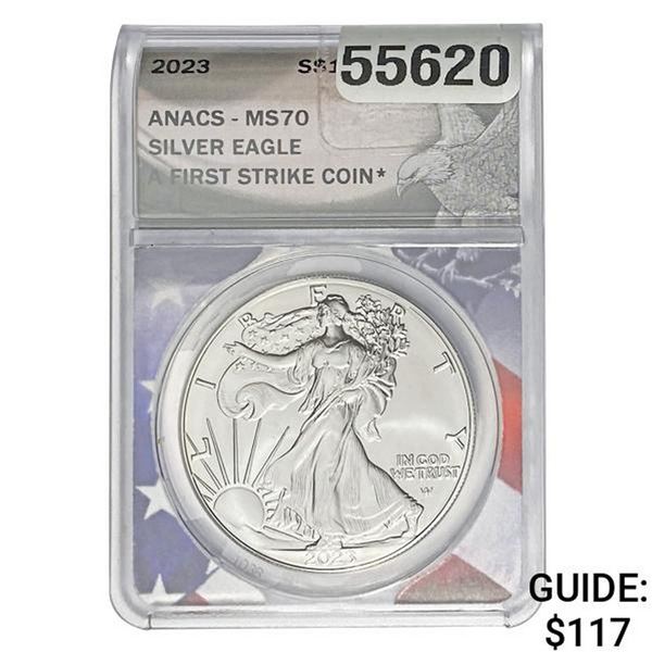 2023 Silver Eagle ANACS MS70