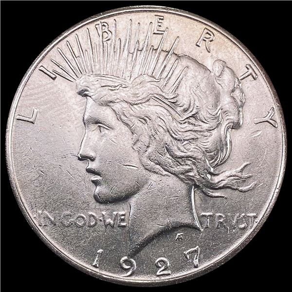 1927-S Peace Dollar NEARLY UNCIRCULATED