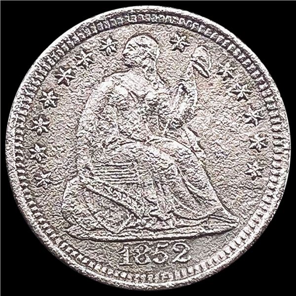 1852-O Seated Liberty Half Dime CHOICE AU