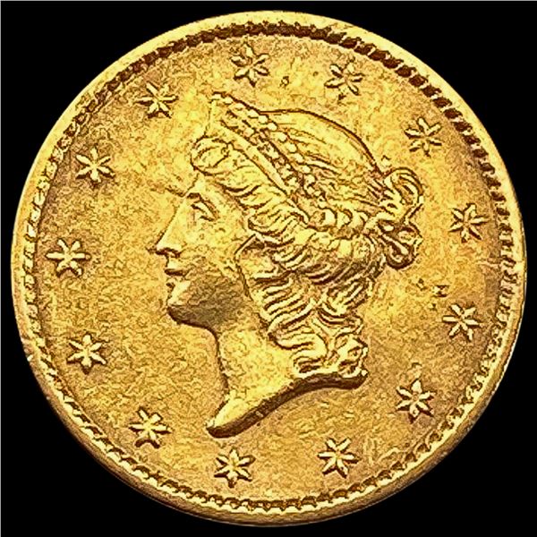 1852 $1 Liberty Head Gold Dollar CLOSELY UNCIRCULATED
