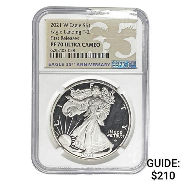 2021-W Silver Eagle NGC PF70 Ultra Cameo