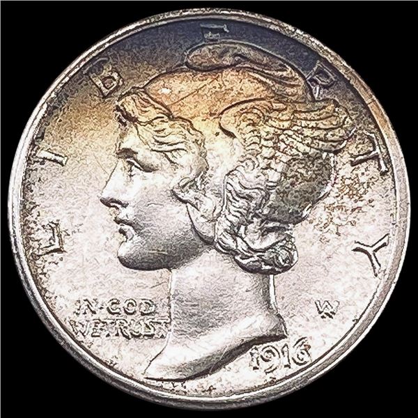 1916-S Mercury Dime CLOSELY UNCIRCULATED