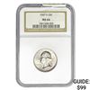 1947-S Washington Quarter NGC MS66