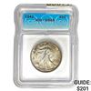 1942 50C Walking Liberty Half Dollar ICG