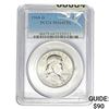1960-D Franklin Half Dollar PCGS MS64FBL