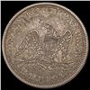 Image 2 : 1843 Seated Liberty Half Dollar CLOSELY UNCIRCULATED