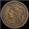 Image 1 : 1838 Coronet Head Large Cent CLOSELY UNCIRCULATED