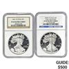 2001-W / 2008-W Eagle $1 NGC PF69 Ultra Cameo [2 Coins]