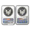 Image 2 : 2006-W 2008-W Eagle $1 NGC PF69 Ultra Cameo [2 Coins]