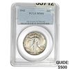 1942 Walking Liberty Half Dollar PCGS MS64