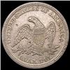 Image 2 : 1854 Seated Liberty Quarter CLOSELY UNCIRCULATED