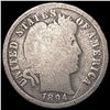 Image 1 : 1894-O Barber Dime NICELY CIRCULATED