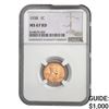1938 1C NGC MS 67 RD