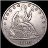 1876-CC Seated Liberty Half Dollar CHOICE AU