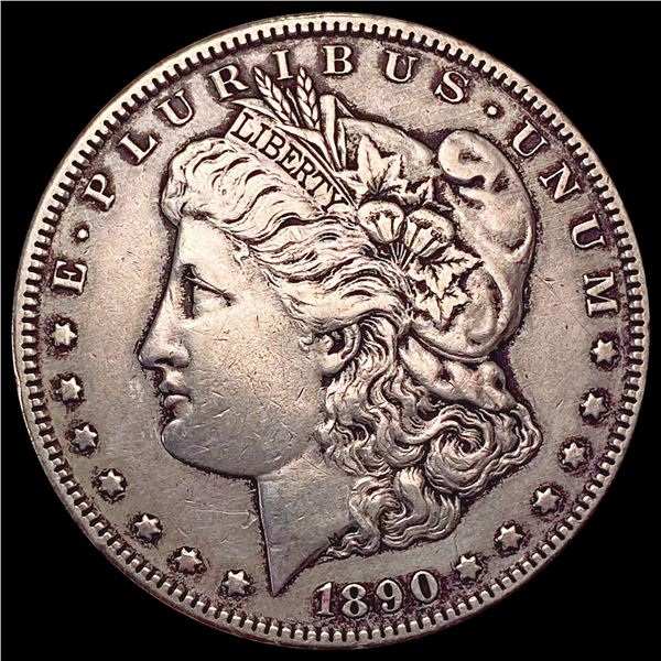 1890-CC Morgan Silver Dollar CLOSELY UNCIRCULATED