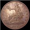 Image 1 : 1877 Silver Trade Dollar CLOSELY UNCIRCULATED
