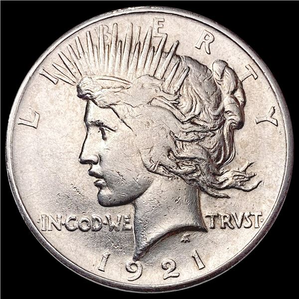 1921 Silver Peace Dollar CLOSELY UNCIRCULATED