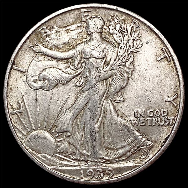 1939-S Walking Liberty Half Dollar CLOSELY UNCIRCULATED