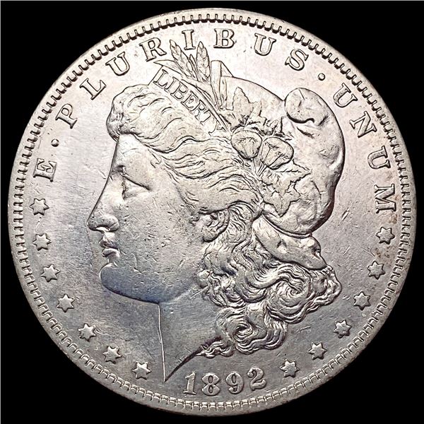 1892-S Morgan Silver Dollar NEARLY UNCIRCULATED