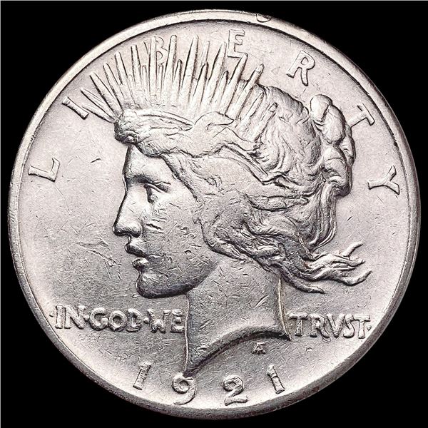 1921 Silver Peace Dollar CLOSELY UNCIRCULATED