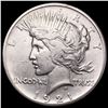 Image 1 : 1921 Silver Peace Dollar CLOSELY UNCIRCULATED