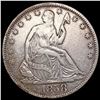 Image 1 : 1858-O Seated Liberty Half Dollar CLOSELY UNCIRCULATED