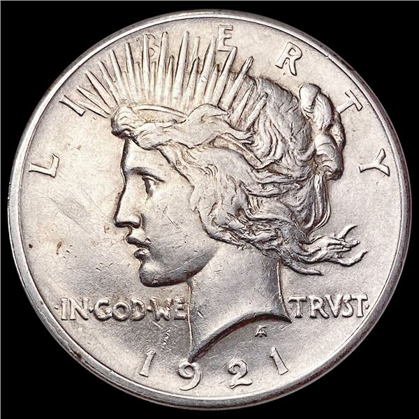 1921 Silver Peace Dollar CLOSELY UNCIRCULATED