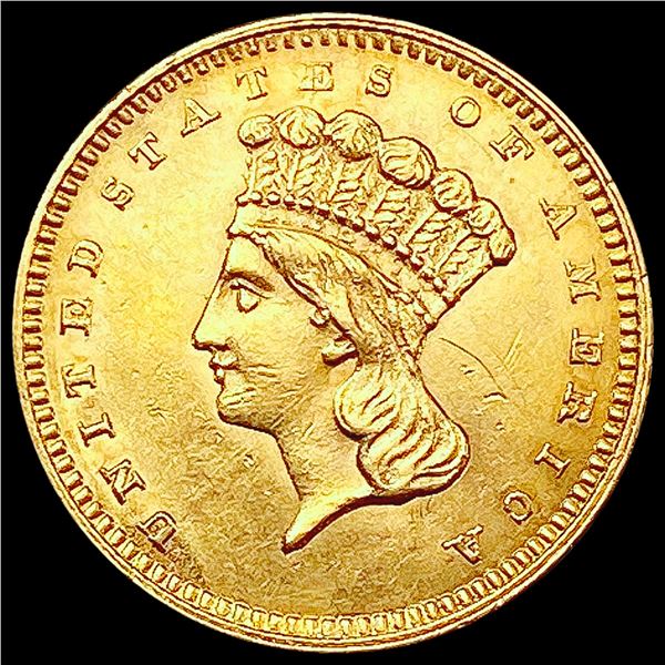 1862 Rare Gold Dollar UNCIRCULATED