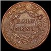Image 2 : 1828 13 Stars Classic Head Half Cent UNCIRCULATED