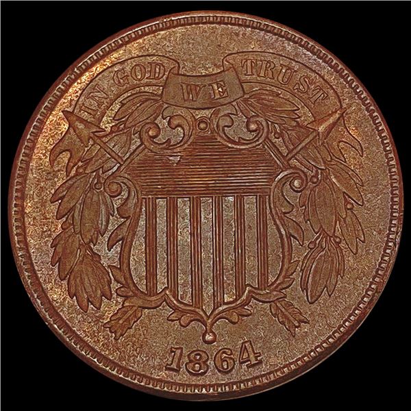 1864 Two Cent Piece UNCIRCULATED