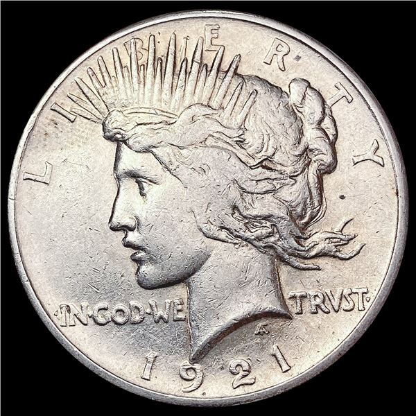 1921 Silver Peace Dollar CLOSELY UNCIRCULATED