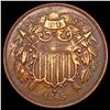 Image 1 : 1865 Two Cent Piece CLOSELY UNCIRCULATED