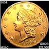 Image 1 : 1854 $20 Gold Double Eagle UNCIRCULATED