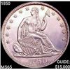 Image 1 : 1850 Seated Liberty Half Dollar GEM BU