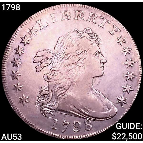 1798 Draped Bust Dollar CLOSELY UNCIRCULATED