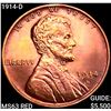 1914-D Wheat Cent CHOICE BU RD