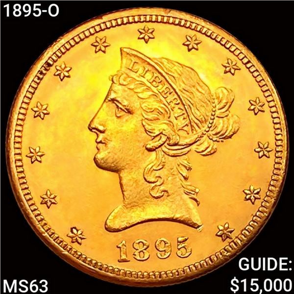 1895-O $10 Gold Eagle CHOICE BU