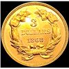 Image 2 : 1868 $3 Gold Piece UNCIRCULATED