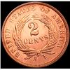 Image 2 : 1864 SMALL MOTTO Two Cent Piece CHOICE BU RD