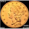 1876-S $20 Gold Double Eagle UNCIRCULATED