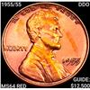 1955/55 DDO Wheat Cent CHOICE BU RD