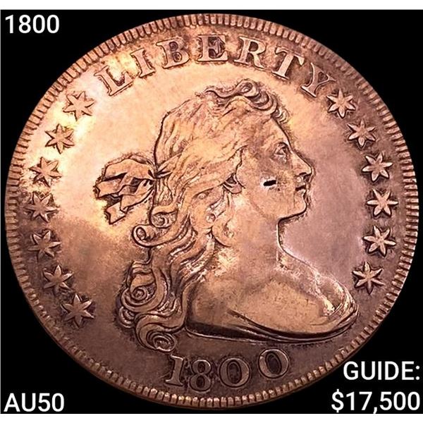 1800 Draped Bust Dollar CLOSELY UNCIRCULATED
