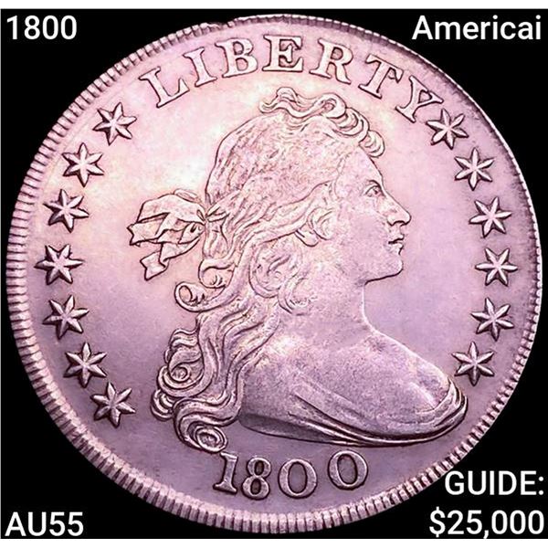 1800 Americai Draped Bust Dollar HIGH GRADE
