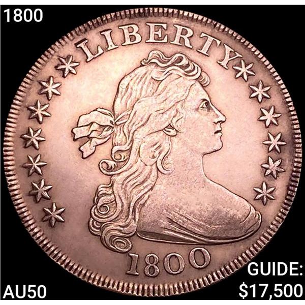 1800 Draped Bust Dollar CLOSELY UNCIRCULATED